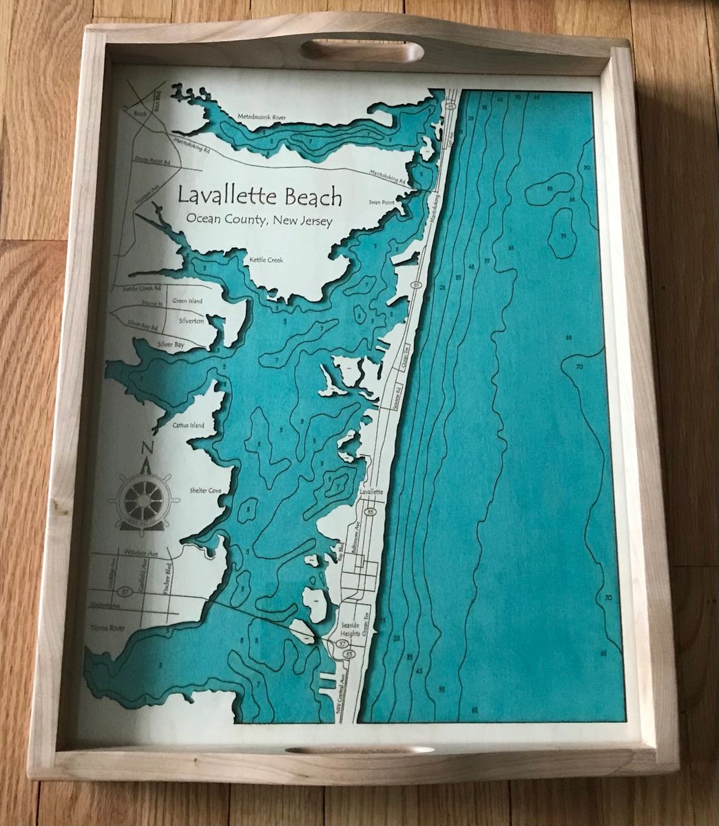 Lavallette Beach serving tray delivery in 5 weeks